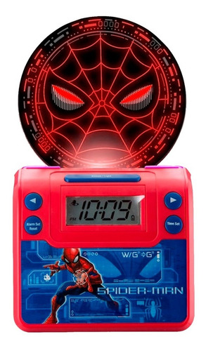 Reloj Despertador De Marvel Spiderman                       