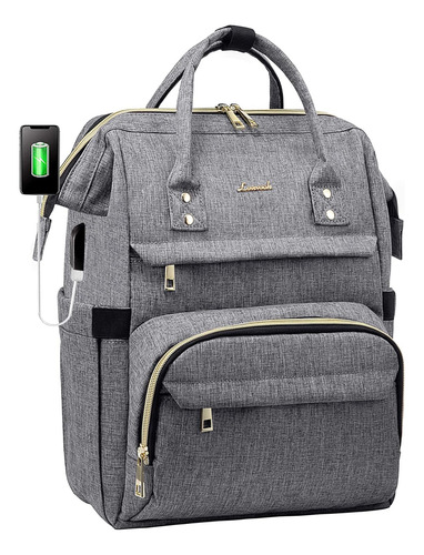 Mochila Lovevook Liso, 20 L, 19,05 X 40,64 Cm, Gris