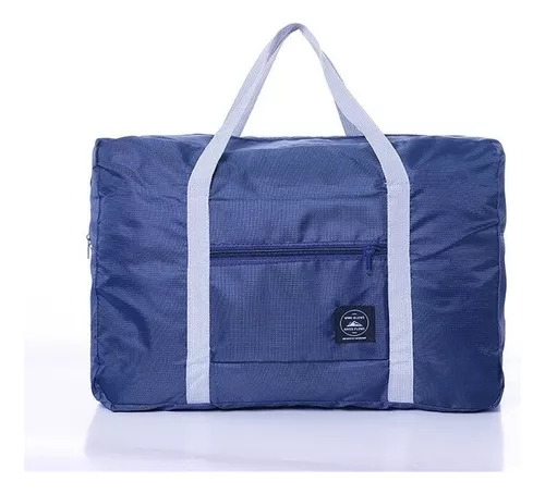 Bolso Plegable Viaje Almacenamiento Impermeable Multiuso - Azul — Una Ganga