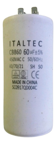 Capacitor 60 Mf X450v Cbb60 4pin