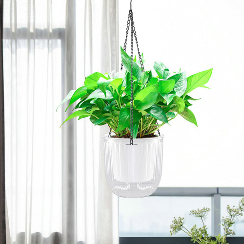 Cesta Para Macetero Para Colgar En La Pared Maceta Transpare