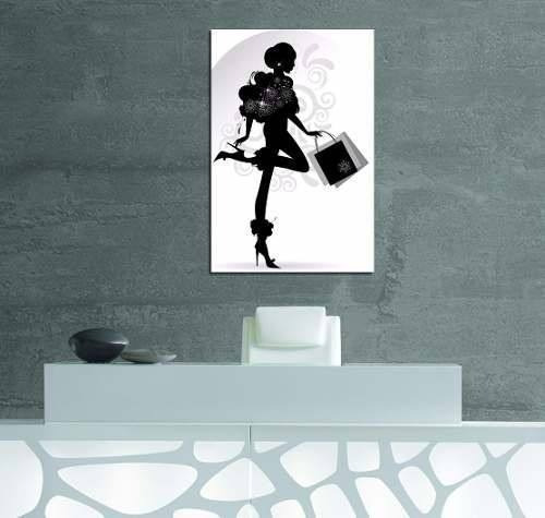 Vinilo Decorativo 40x60cm Fashion Shopping Ropa