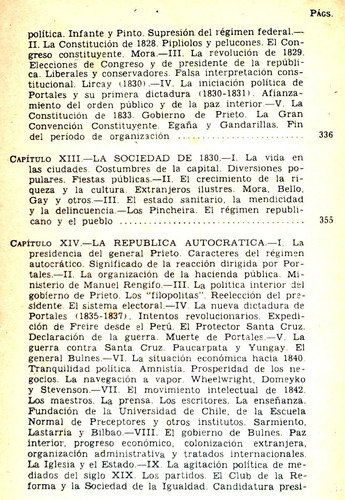 Historia De Chile Luis Galdames Empresa Editora Zig Zag 1944 (Usado)