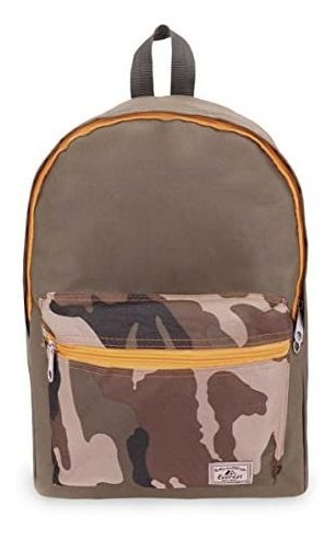 Mochila Everest Basic Color Block, Color Oliva/camuflaje, Ta