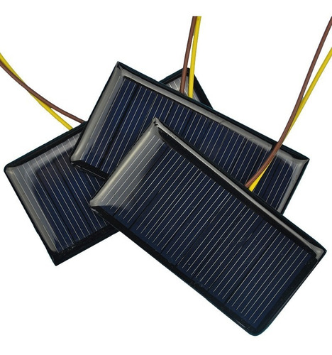 Mini Panel Solar 5 Voltios 60 Miliamperios Para Proyectos