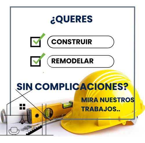 Construcción Experta: Albañilería Y Más *z. Sur* Presup. S/c