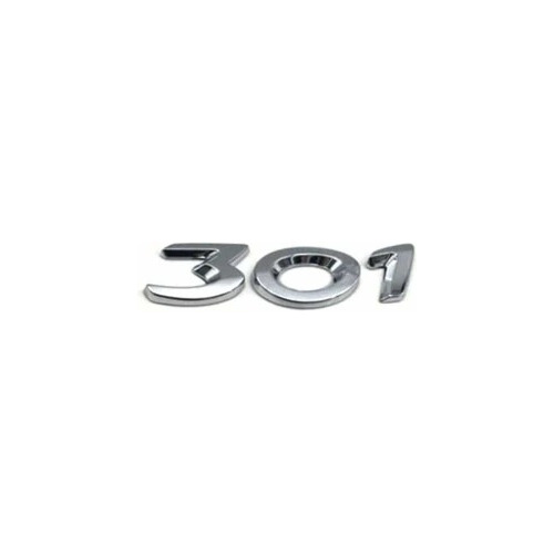 Emblema 301 Peugeot Trasero Números  Insignia Logotipo 