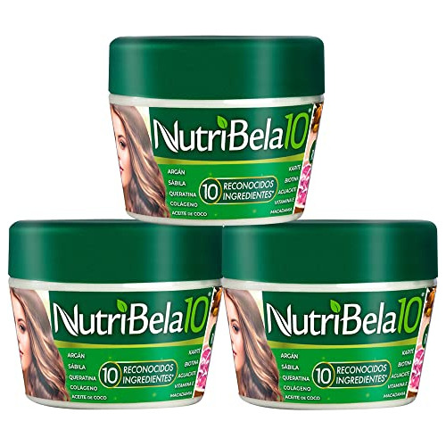 Nutribela10 Máscara De Cabello Para Tratamiento De 2mkyd