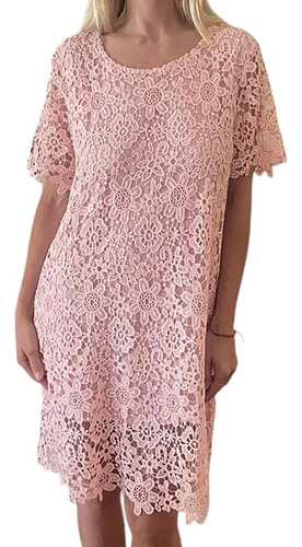 Vestido Encaje Talle Grande.