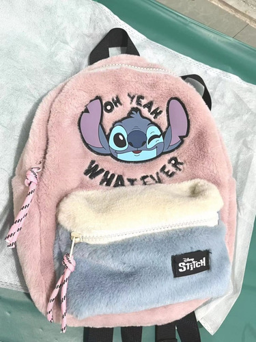 Mochila Disney Stitch Kawai Nuevo Modelo Excelente Regalo