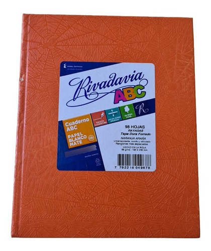 Cuaderno Rivadavia Abc 98 Hojas