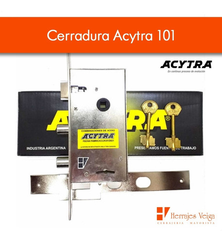 Cerradura Acytra 101 Comp Prive 201 Candex 118 Kallay 4000