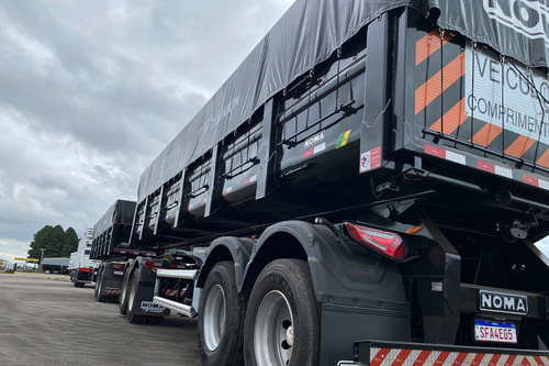Sr Rodotrem Basculante 35m3 + 35m3 Com 7 Costelas Noma