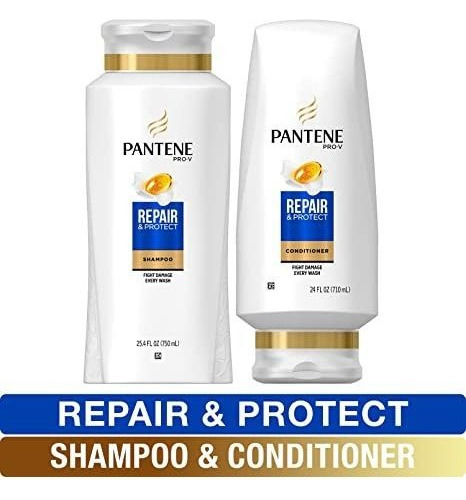 Pantene, Champú Y Acondicionador Kit, Con Aceite De Argán, P