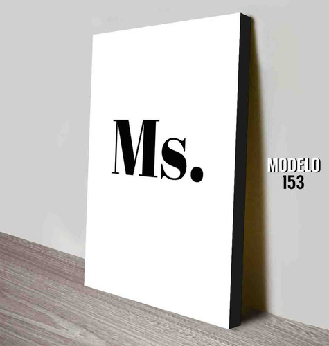 Cuadro Moderno Ms. - Personalizable - Unico !!