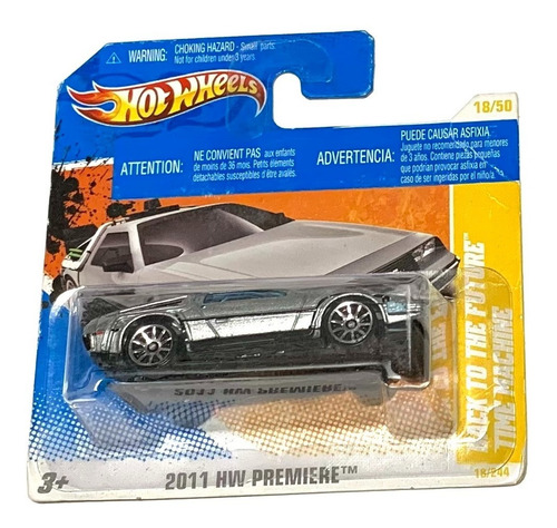 Hot Wheels Delorean Back To The Future Time Machine 2011 Tc