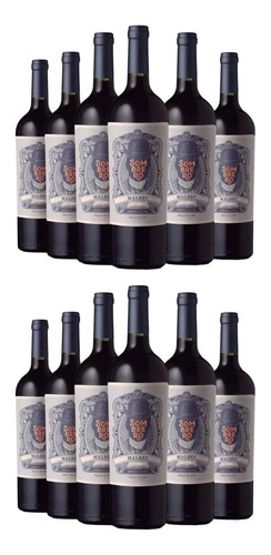 Vino Sombrero Malbec Caja X 12 X 750ml. - Envíos