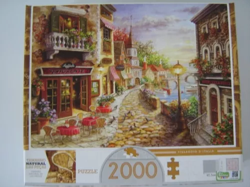 Quebra Cabeça Puzzle Villaggio Di Italia 2000 Peças - Grow