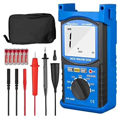 comprar Probador Resistencia Aislamiento Digital Rq Voltaje 5 Zs