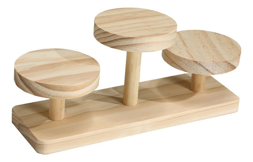 Soporte De Exhibición De Madera Para Postres, Gafas De Sol,