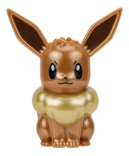 Evee Pokemon Select Metallic Jazwares Figura Metálica