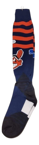 Calcetas De Béisbol Indios De Cleveland Azul Marino Azul Marino Unitalla