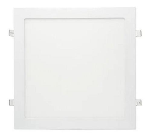 Plafón Led Sica Panel Cuadrado Techo - 18w - Blanco Cálido