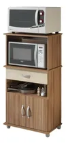 Comprar Mueble De Cocina Para Microondas Dalma Color Marrón Rr M