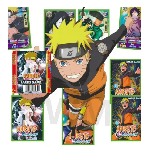 1.000 Cards Naruto = 250 Envelopes | MercadoLivre