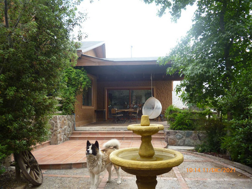 Parcela Con Casa En Venta En Lo Barnechea