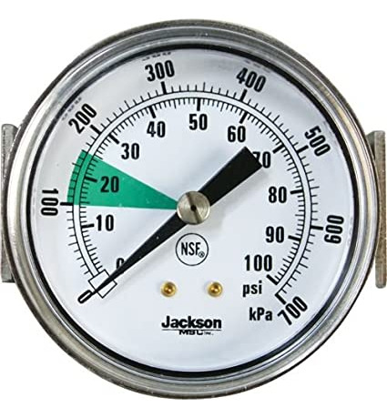 Calibre De, Presión Para Jackson Parte # 66800118642 (oem De