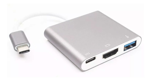 Adaptador Para Usb 3.0 Y Hdmi Entrada Tipo Usb-c 4k