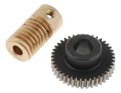 BQLZR Engranajes De Latón 30T + Eje Módulo 0.5, Diámetro 4 Mm, Para Modelos Y Maquetas