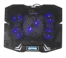 Comprar Cooler Para Laptop Gamer 15.6 Cybercool 5 Ventiladores Ha-k5
