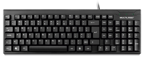 Teclado Usb Multilaser Tc193 Preto