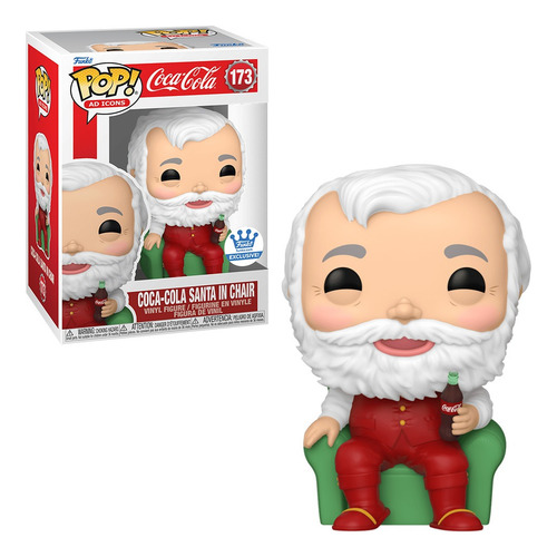 Funko Pop! Ad Icons Coca Cola Santa In Chair 173 Exclusivo