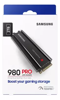 Disco Samsung 980 Pro M.2 2000gb Pci Express 4.0 V-nand Mlc