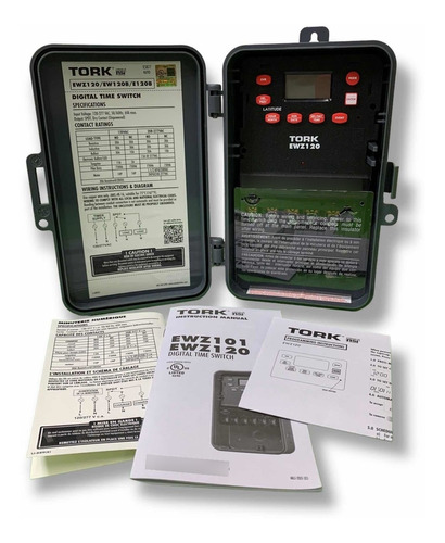 Tork Nsi Interruptor De Tiempo Digital Ewz120