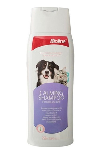 Shampoo Calmantes Para Mascotas 250ml Bioline