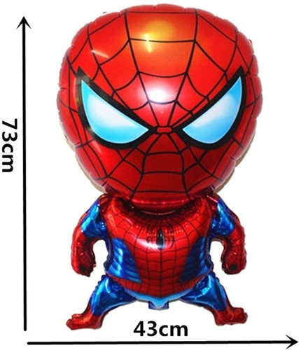 Imagen 2 de 8 de Globos Avengers Superheroes Decoración Set De 85 Pz