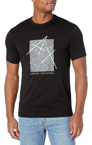 Playera Ax Armani Exchange Estampado Metalico6rztjtzjbyz1100