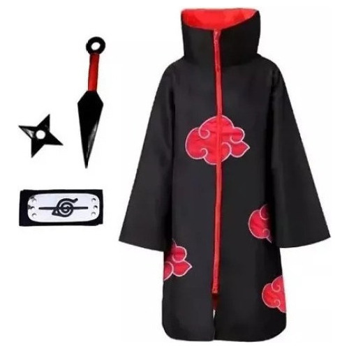 4 Piezas/kit Capa Naruto Akatsuki, Serie Kit Naruto A