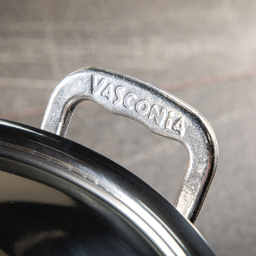 Olla Alta Recta 26cm Vasconia Color Gris