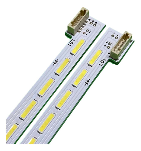 2 Tiras De 64+64 Leds Compatible Con 55w8100a Kdl-55w802a