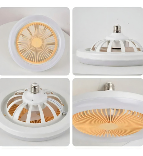 Ventilador De Techo Con Led 30w 110/220w Y Control
