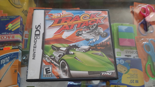 Hot Wheels Track Attack De Ds,dslite,dsi,dsixl,2ds,2dsxl,3ds