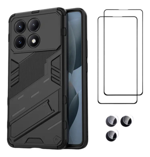 Funda Rígida Poco X6/ Poco X6 Pro 5g+vidrio Templado+mica