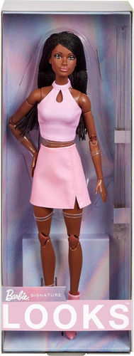 Mattel Barbie Looks #21 Original, Pelo Largo Negro