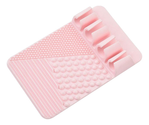 Estante De Almacenamiento De Brochas De Maquillaje, Silicona