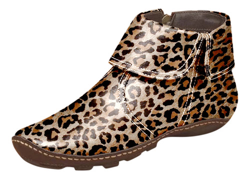 Zapatos Planos Con Estampado De Leopardo Para Mujer, De Moda